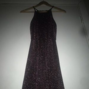 A sparkly party dress